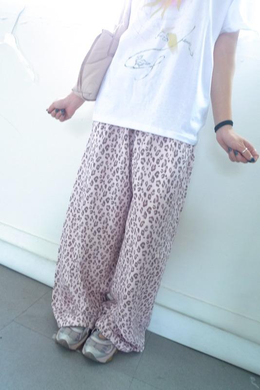 soft leopard pants (4color)
