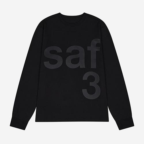 BASIC SAFARI L/S TEE (BLACK)