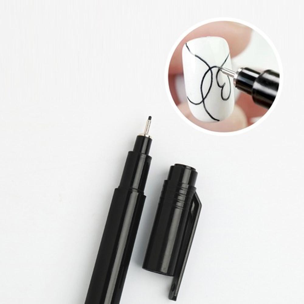 블랙 네일드로잉펜 셀프네일재료