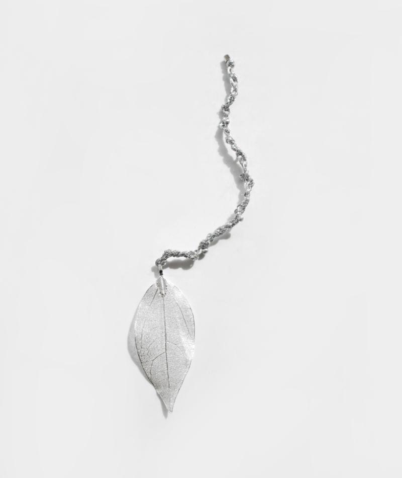 metal leaf bookmark