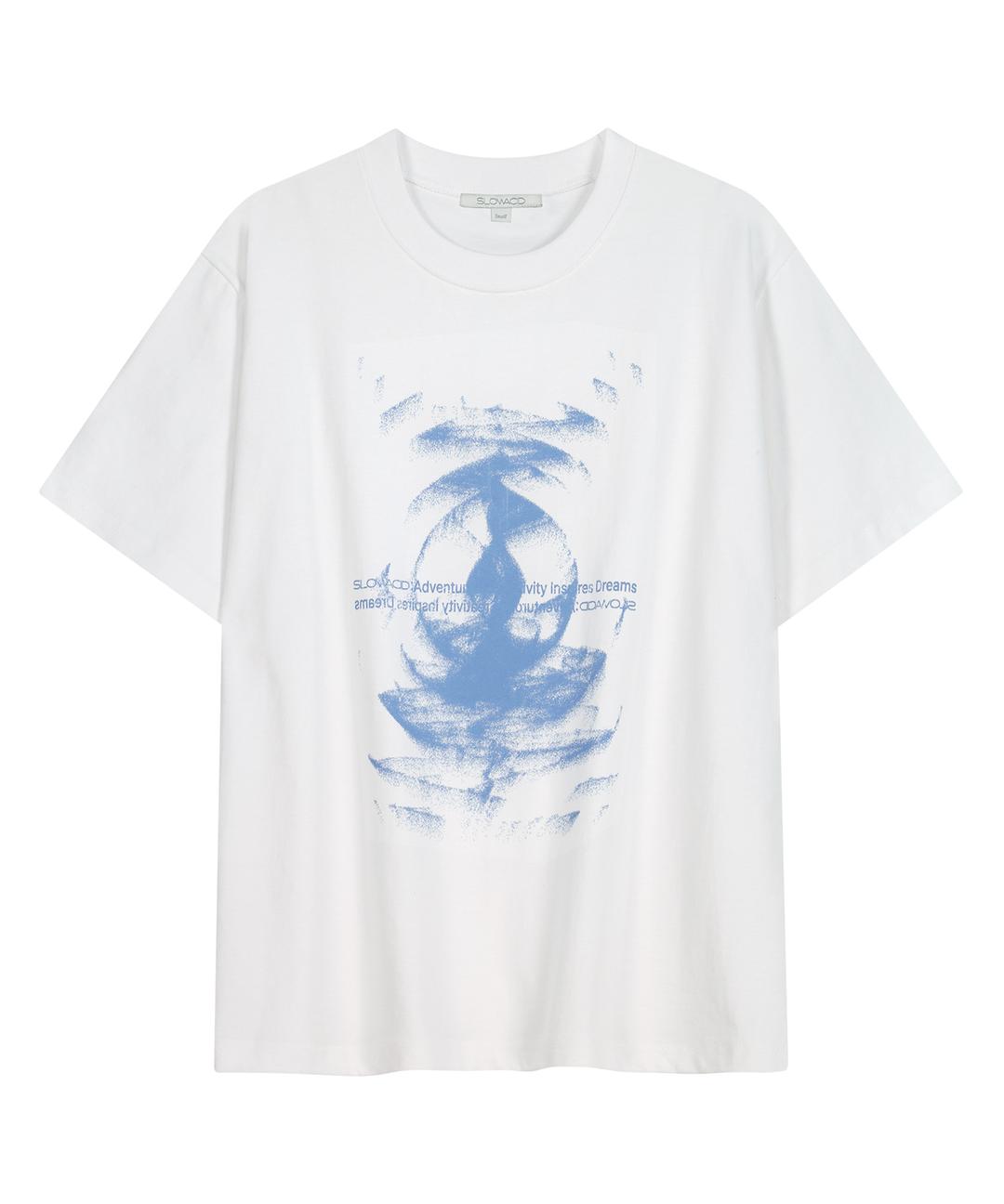 DUNE WAVE T-SHIRT [WHITE]