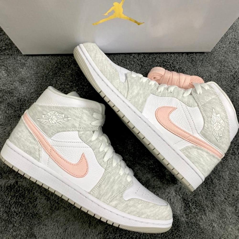 나이키 에어조던1 미드 SE 아이언 멜란지핑크 DN4045-001