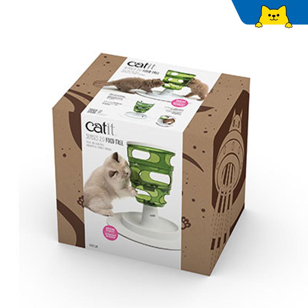 하겐 캣잇 2.0 푸드트리 고양이 먹이퍼즐 고양이 행동유발 장난감