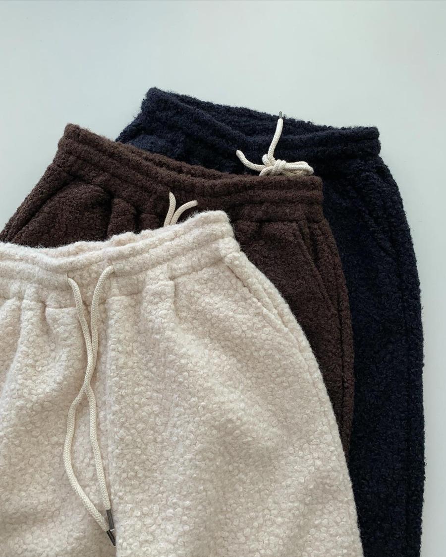 jm poodle fleece pants