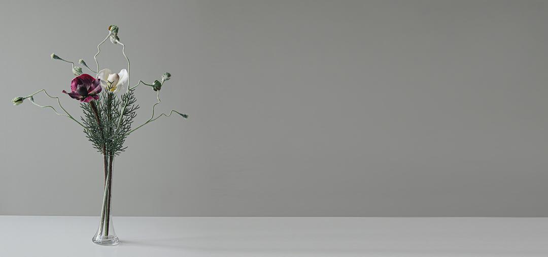 시엘 플뢰르조화 엔틱화병세트