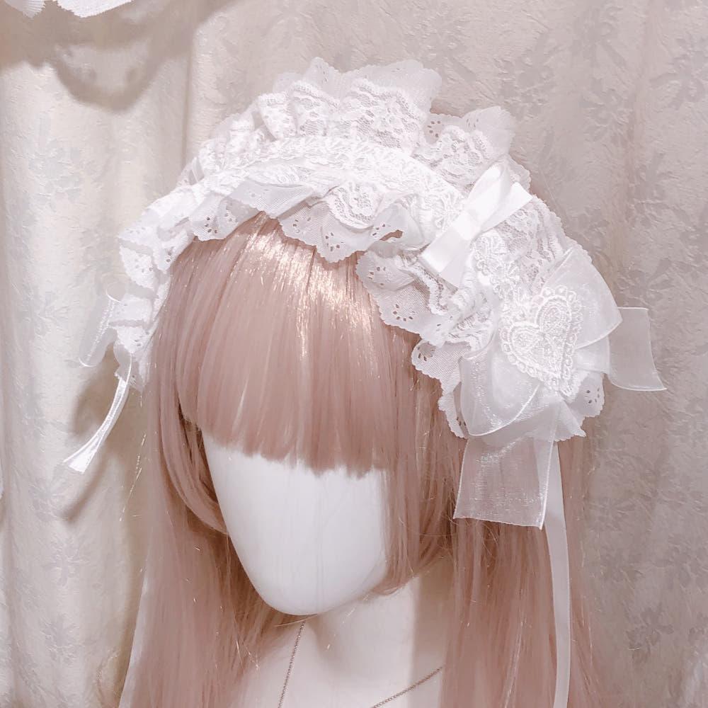 앤젤 하트 머리띠