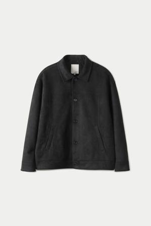 SUEDE CROPPED TRUCKER JACKET (247)