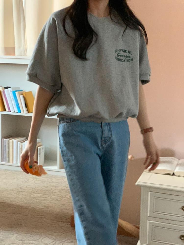 레글런 썸머 맨투맨(2color)