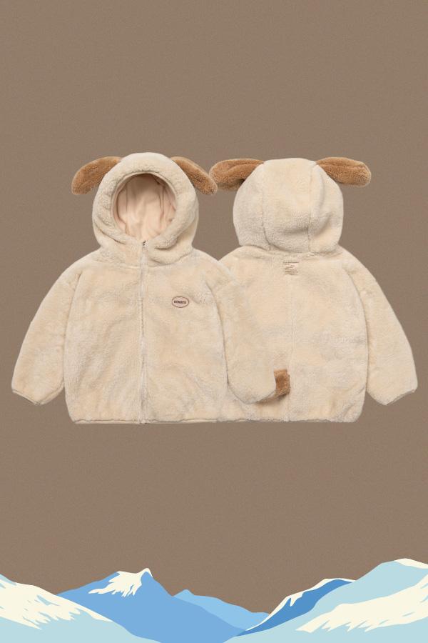 플러피 뽀피 웜 플리스 자켓