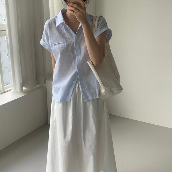 Pebble roll-up shirt (2c)