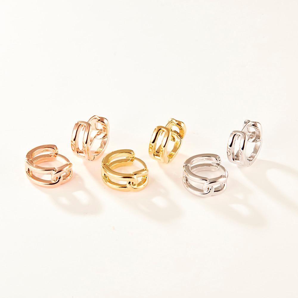 골드앤디어 14K 디어 골드 원터치 링귀걸이