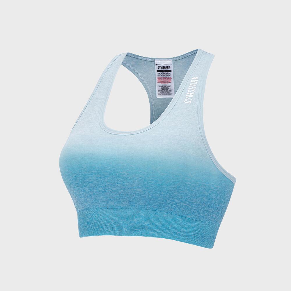 [GYMSHARK] 짐샤크 옴브레 심리스 스포츠브라 - GLSB5546 (BLUE)