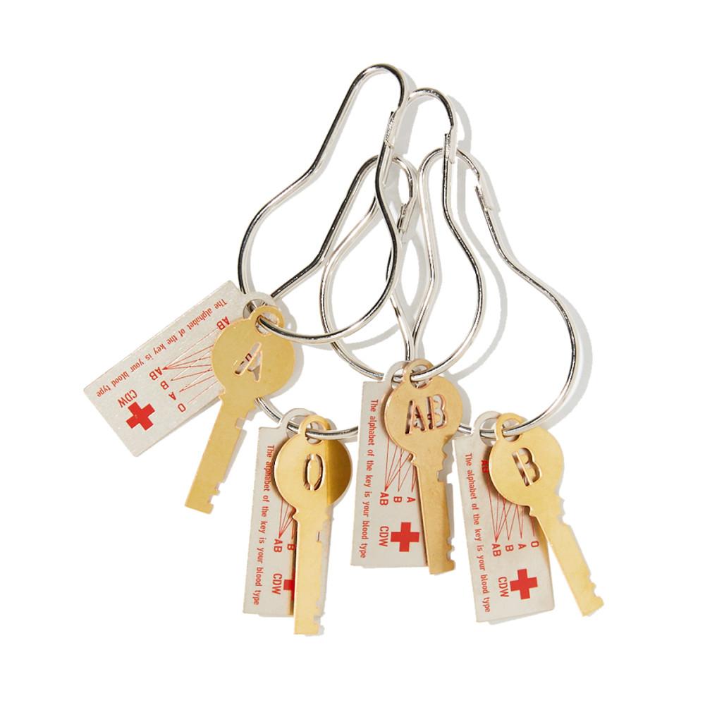 [C.D.W][캔디디자인앤웍스] BLOOD TYPE KEY PLATE / CK-06