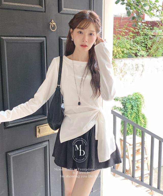 [오늘출발🚚] [#.New Arrival] 투브 라운드 랩 티셔츠