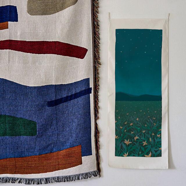 풍경B 세로형 패브릭 포스터 / 바란스커튼(size2)