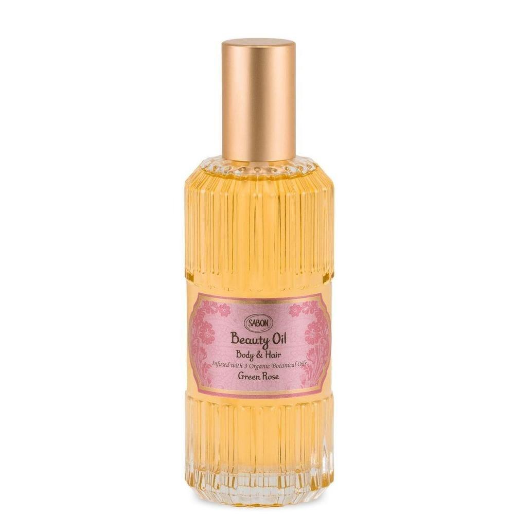 SABON 사봉 그린 로즈 뷰티 바디 헤어 오일 100ml