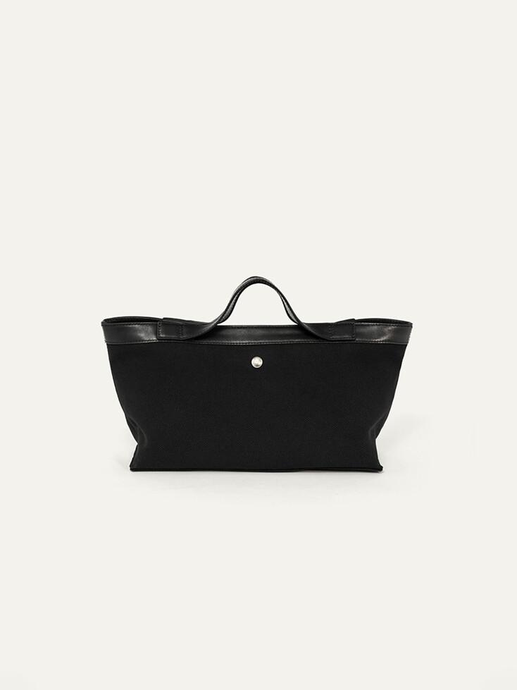 Posell Canvas Tote Bag Black (S)