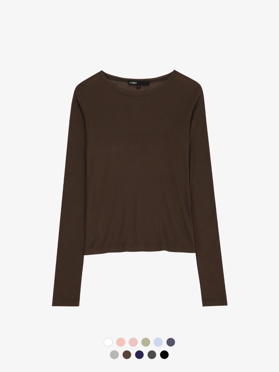 울텐셀 라운드넥 티셔츠_11COLORS