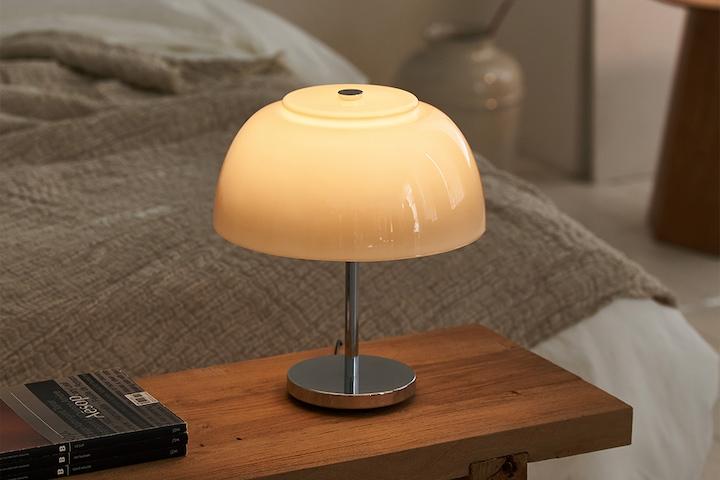 루미르R 테이블 램프 크롬에디션 (유광/모스옐로우/오트베이지) 스탠드 조명