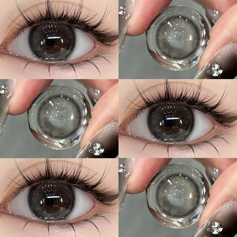 Black Tea Crystal 14.0mm Daily Disposable 10pcs Contact Lenses