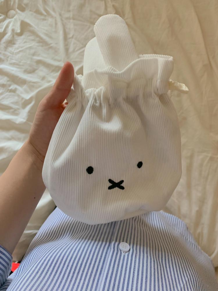 미피 골지 파우치 1color