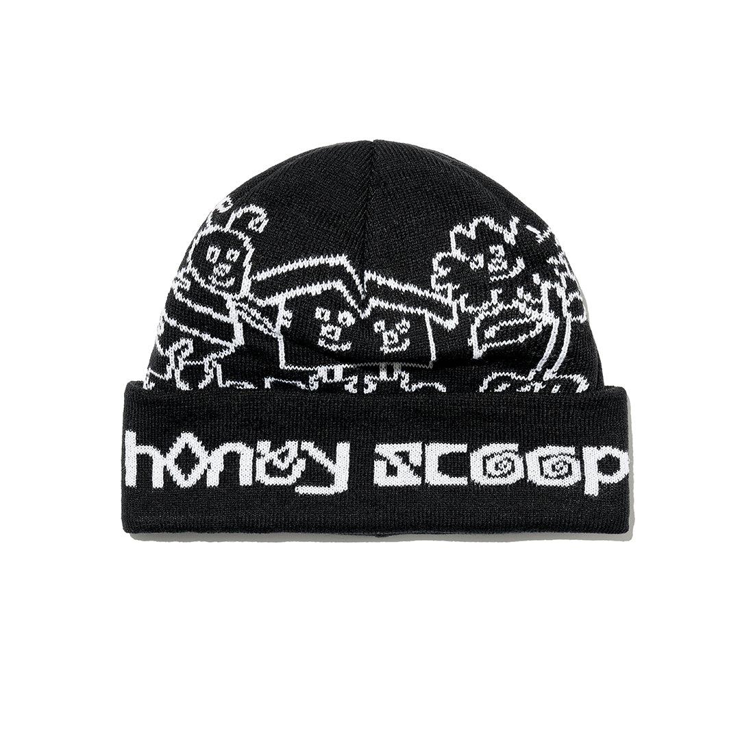 BHF LOGO CUFF BEANIE BLACK