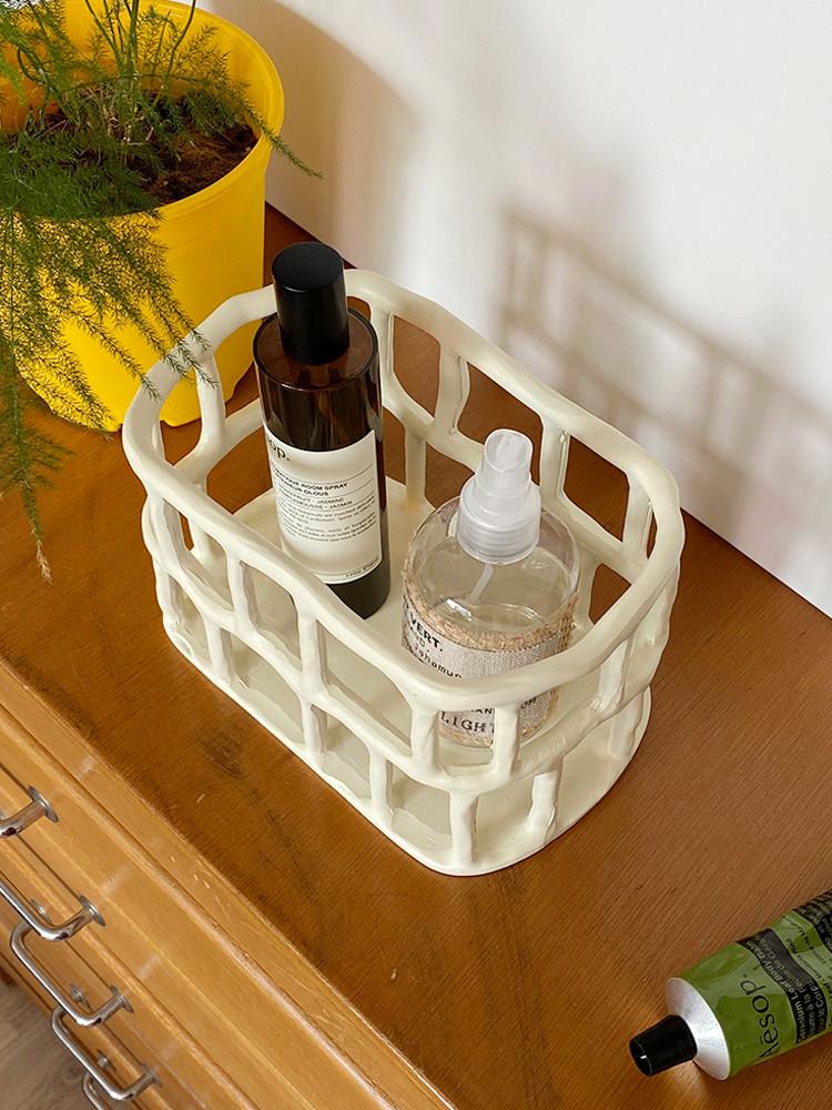 [ASOSEO]CLAY BOWL/클레이보울/세라믹 트레이 과일 바스켓 정리함 수납함 오브제