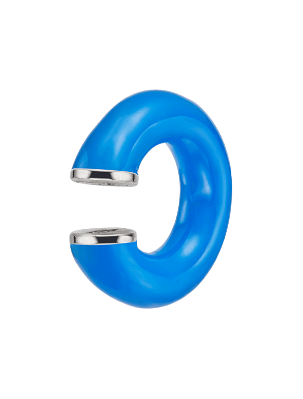 Ivy League Blue Ear cuff