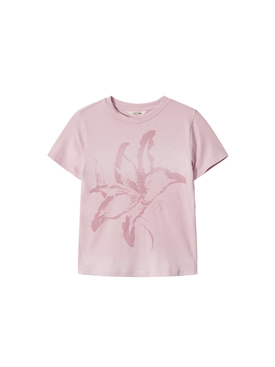 Lily Blush Tee Dusty Pink