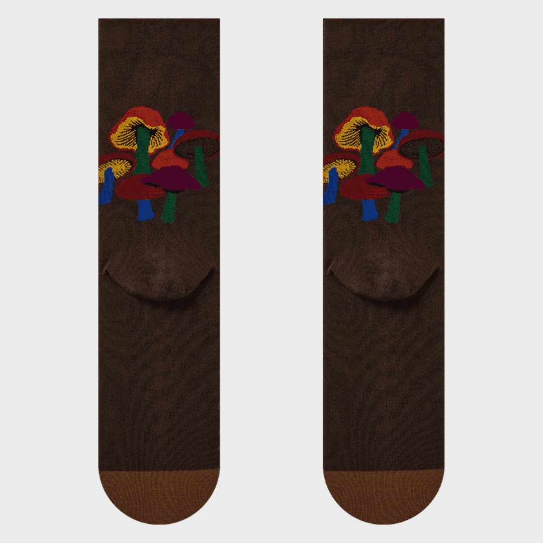 KBP X SOCKSTAZ 와일드 머쉬룸 양말
