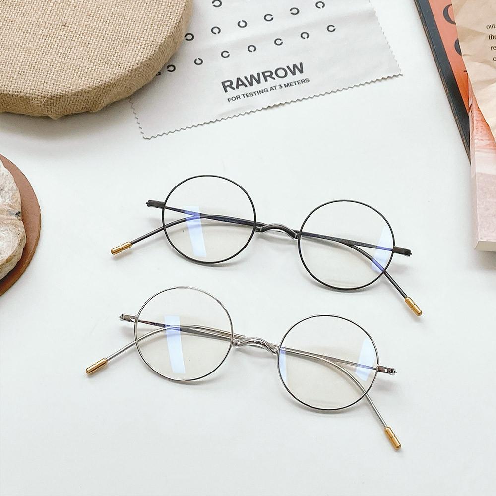 로우로우 안경 R EYE UNI BRIDGE 502 GRAY 새들노즈 베타티타늄 안경테