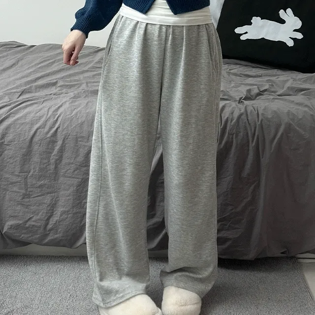 [리뷰극찬✨/롱,숏ver] pastel Wide banding long pants 파스텔 와이드 밴딩 롱팬츠