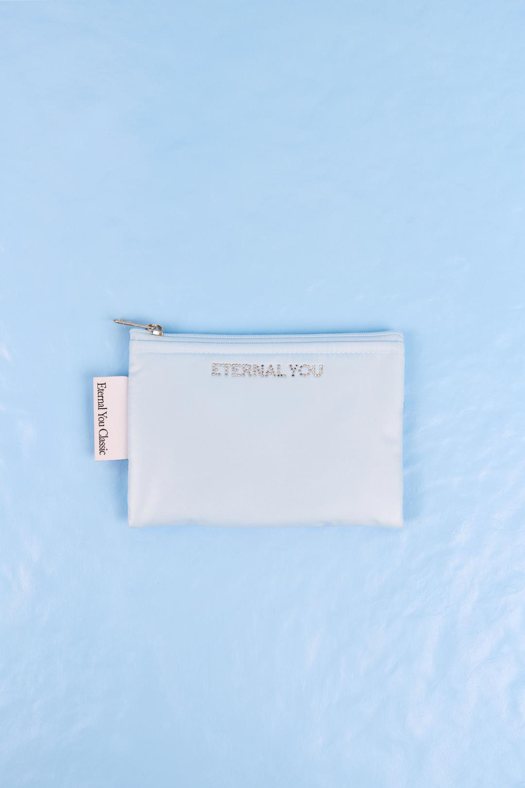 RAVEENA SQUARE POUCH (BLUE)