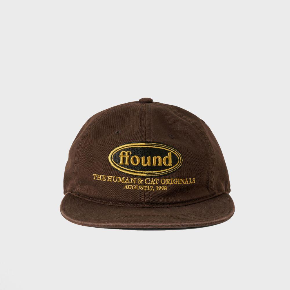 FFOUND WASHED FLAT BRIM CAP - BROWN