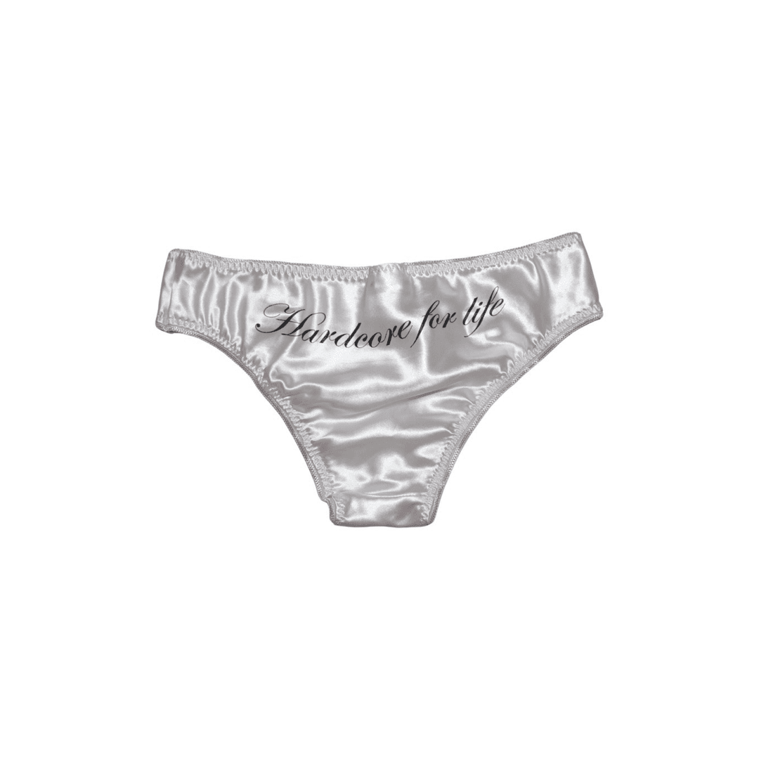 Hardcore For Life Satin Underwear - M
