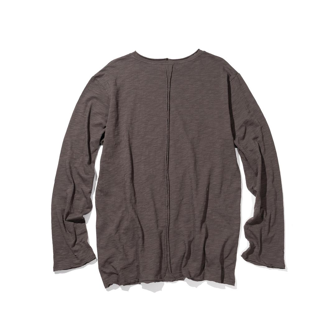 슬러브 컷 디바이드 롱 슬리브 MSILS001-BR