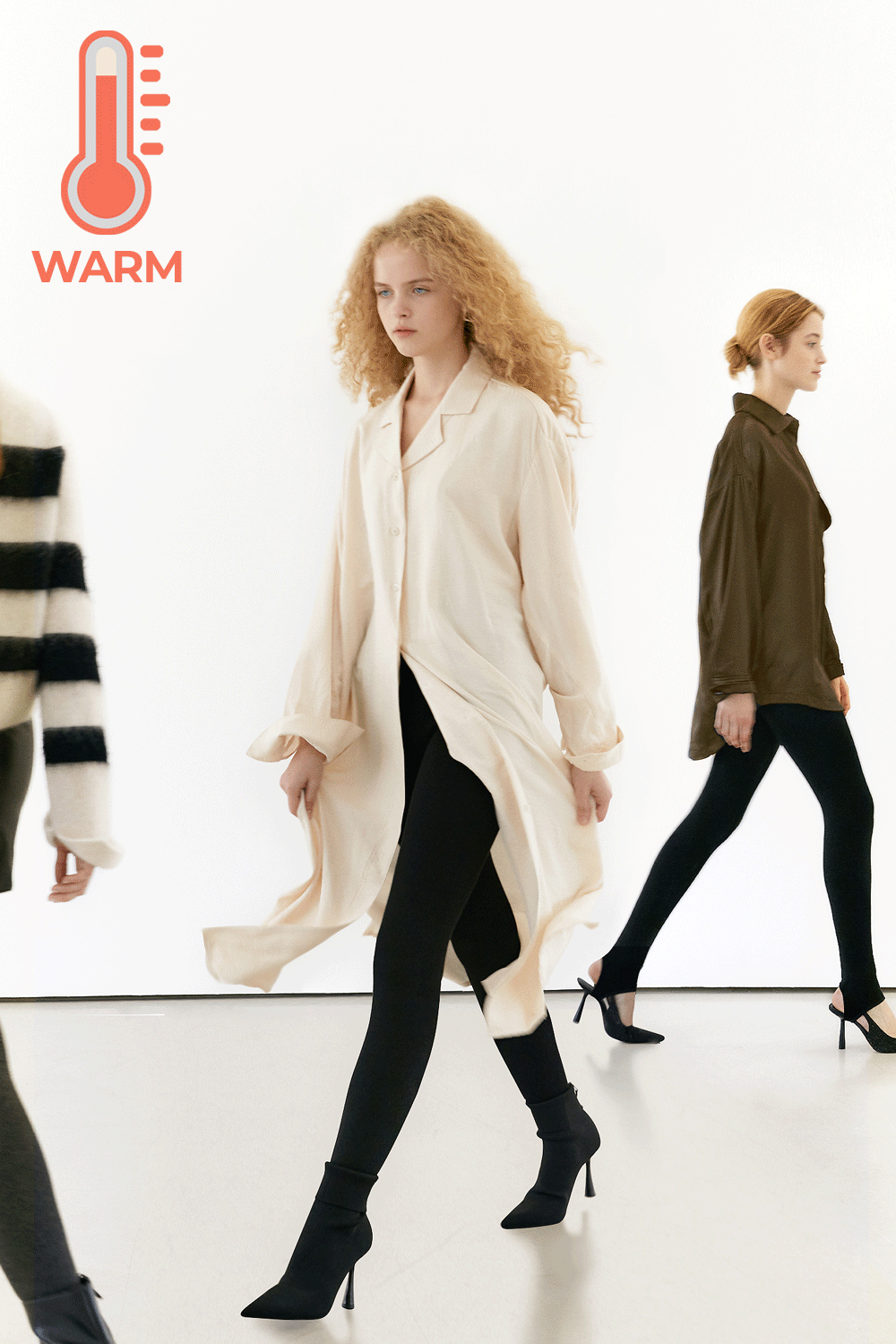 베이비 코듀로이풀기모 니팅 레깅스