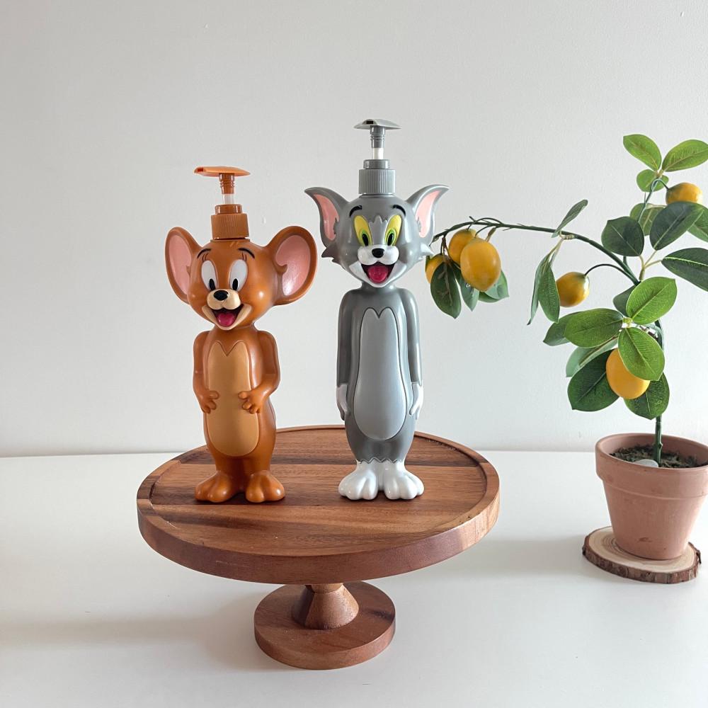 캐릭터 디스펜서 욕실 주방 다용도 샴푸통 공병 세제통