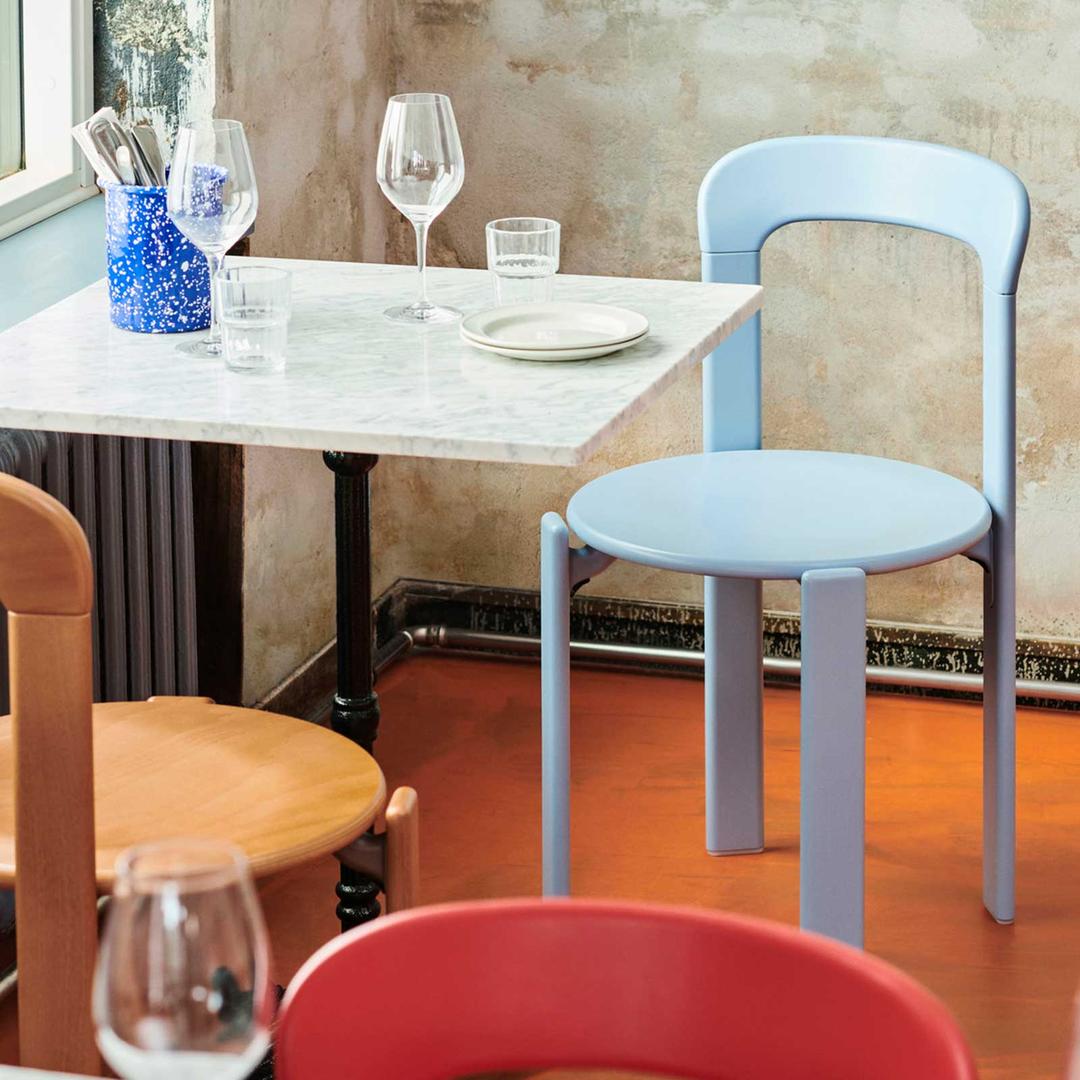 헤이 레이 체어 슬레이트 블루