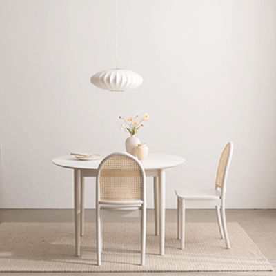 온테이블 1000 원형 화이트