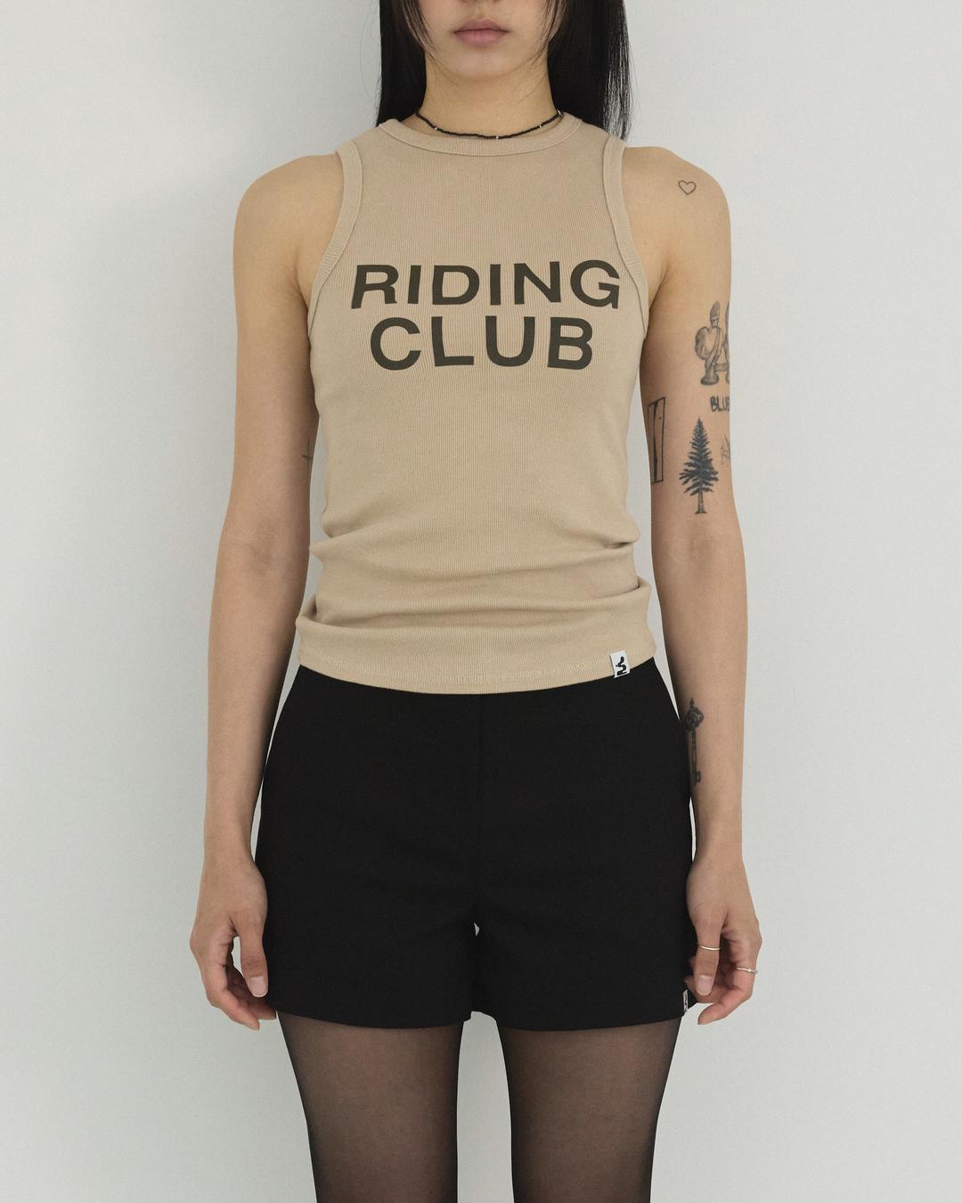 RIDING CLUB SLEEVELESS ( FUZZY )