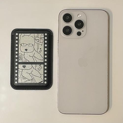 필름 속 고시생 테리어 맥세이프 카드지갑