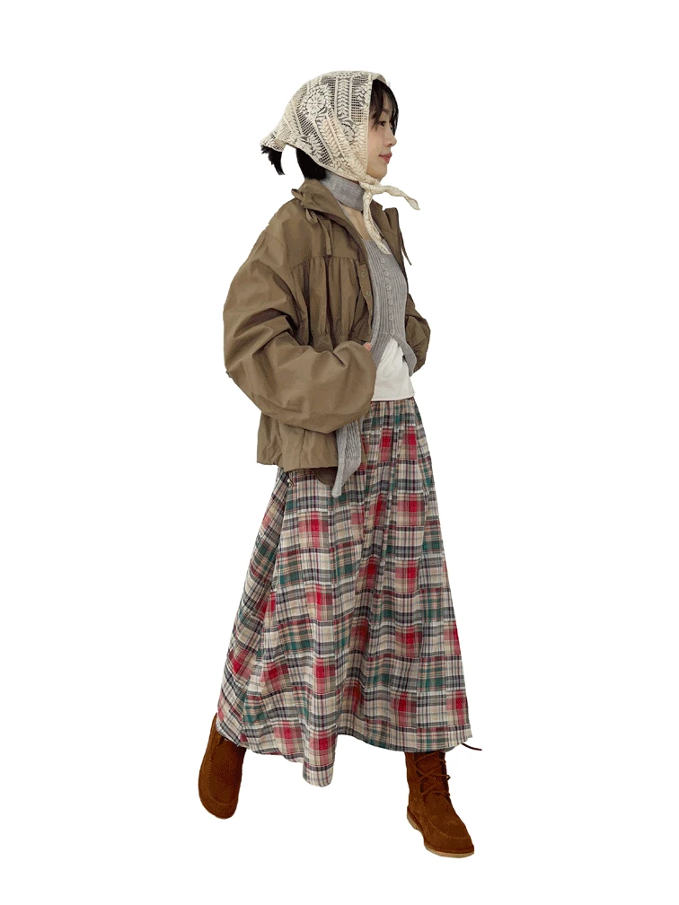 [9.hope] 루루 패치워크 SKIRT