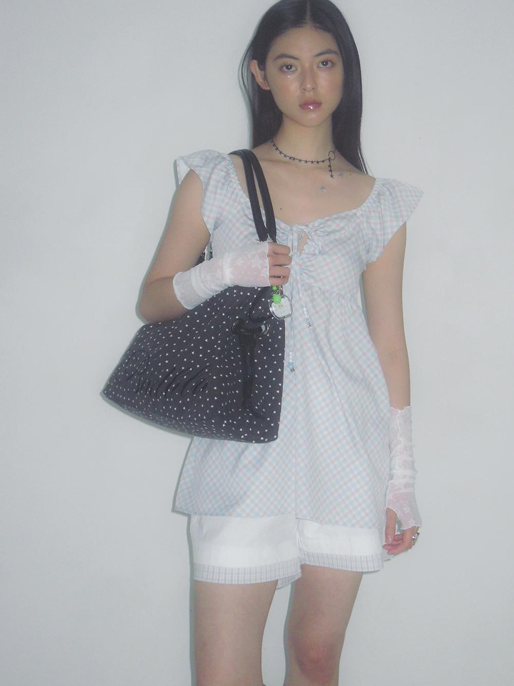 Check Angel Dress Mint