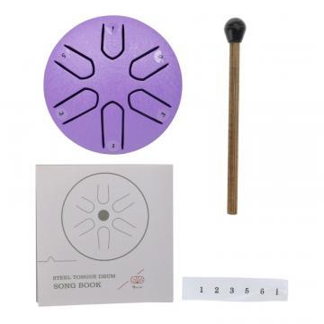 톤 Dropship Drum 드럼 3 드럼 Hang 텅 스틸 인치 6 노트 C 키 미묘한 Handpan