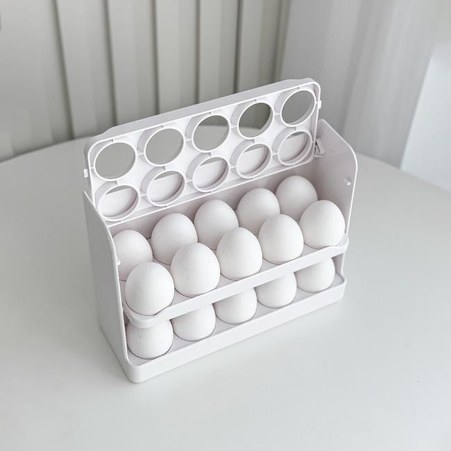 3단 슬림 계란 보관함