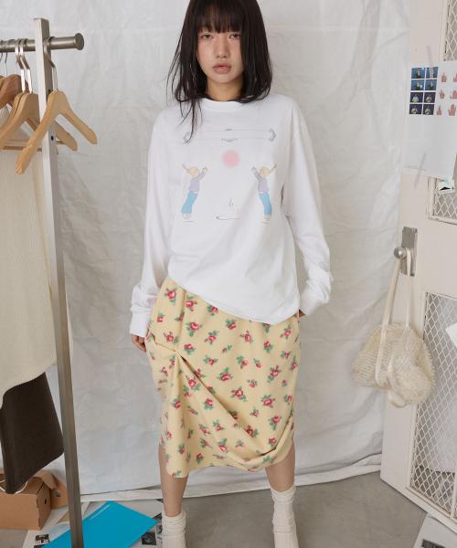 써니 게임 롱슬리브 (white)