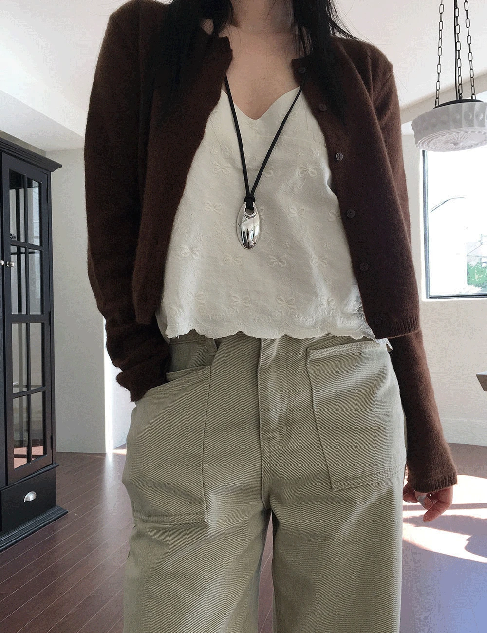 리본 뷔스티에 (2color)