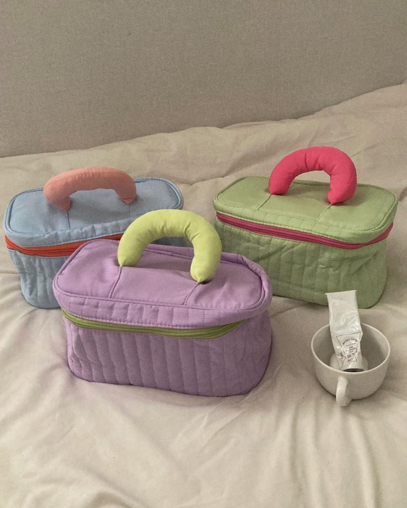 당일/(3color) 비비드 망치 파우치 여행가방 화장품파우치 친구생일선물