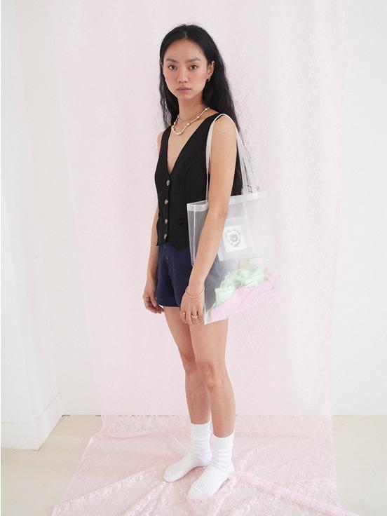 MESH BAG / WHITE